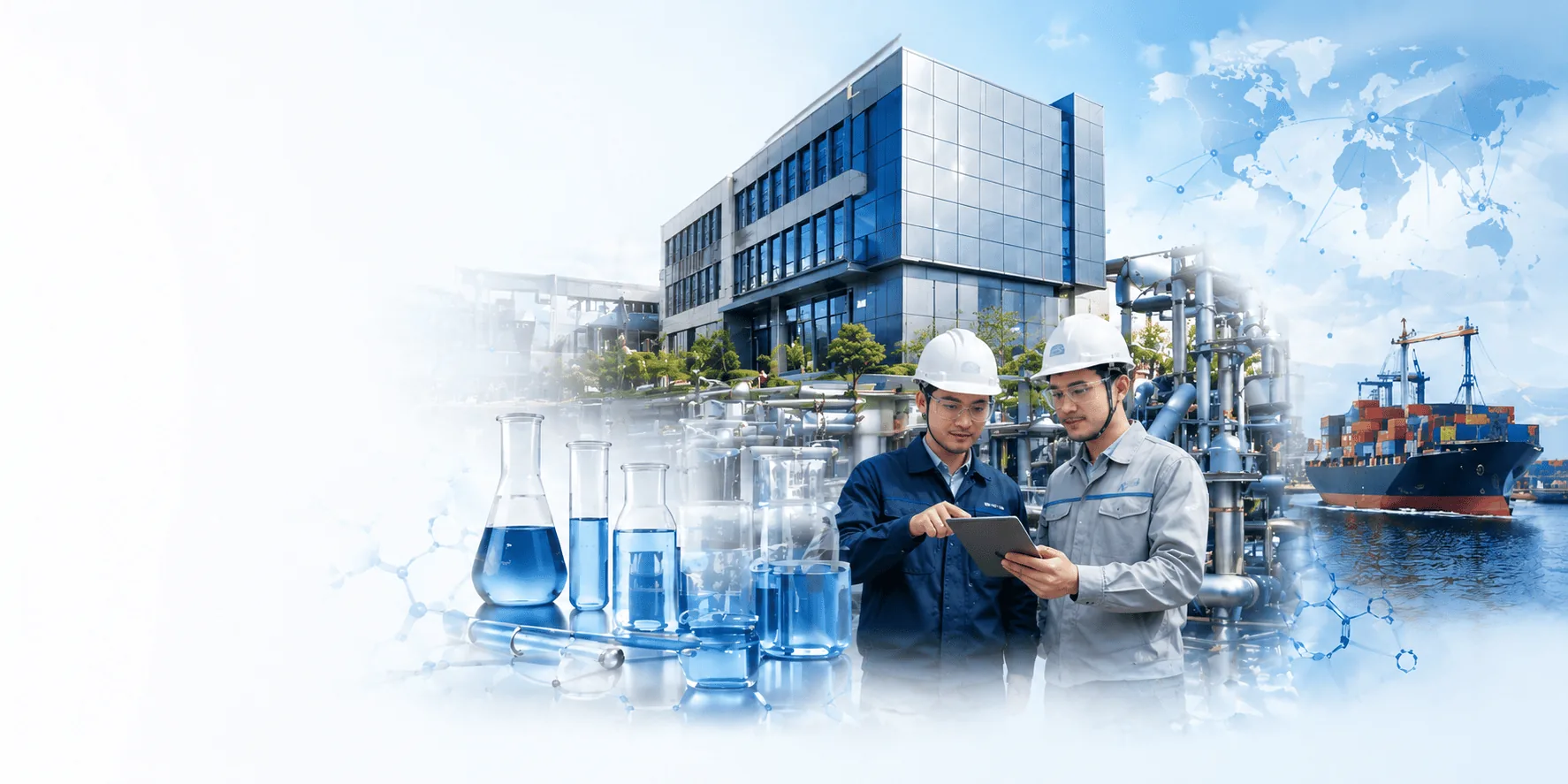 Production team of Ningbo MOS Chemical and international supplies of surfactants