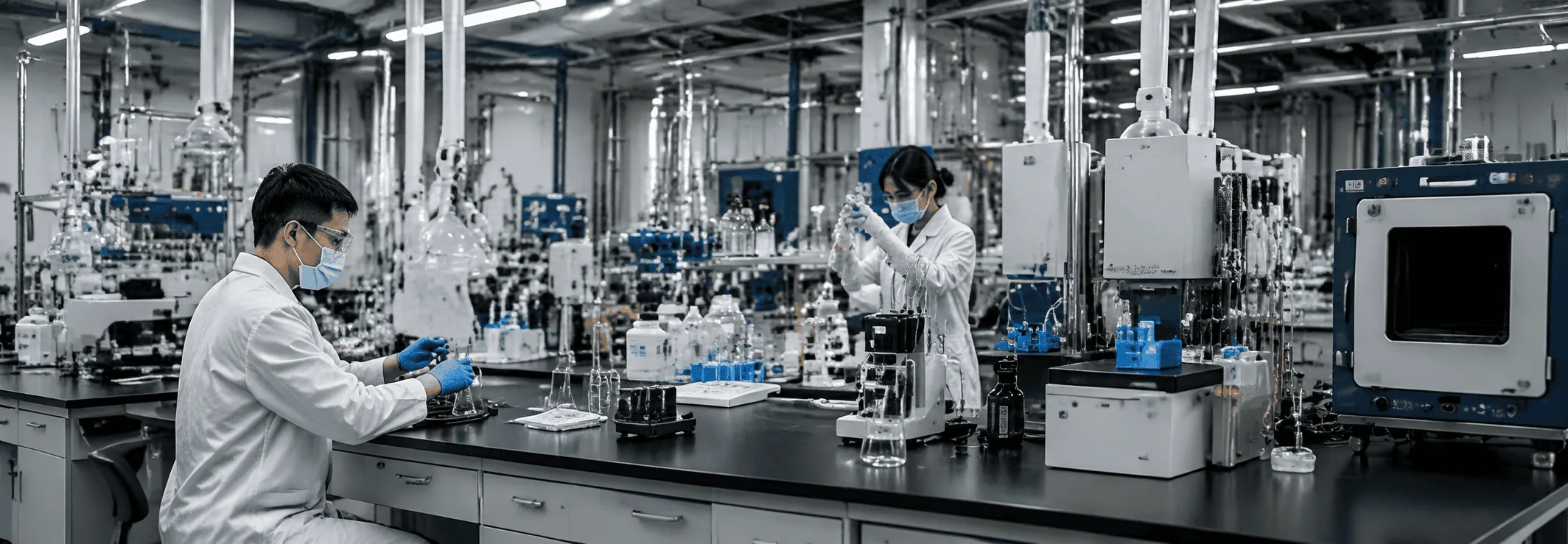 Surfactant quality control laboratory