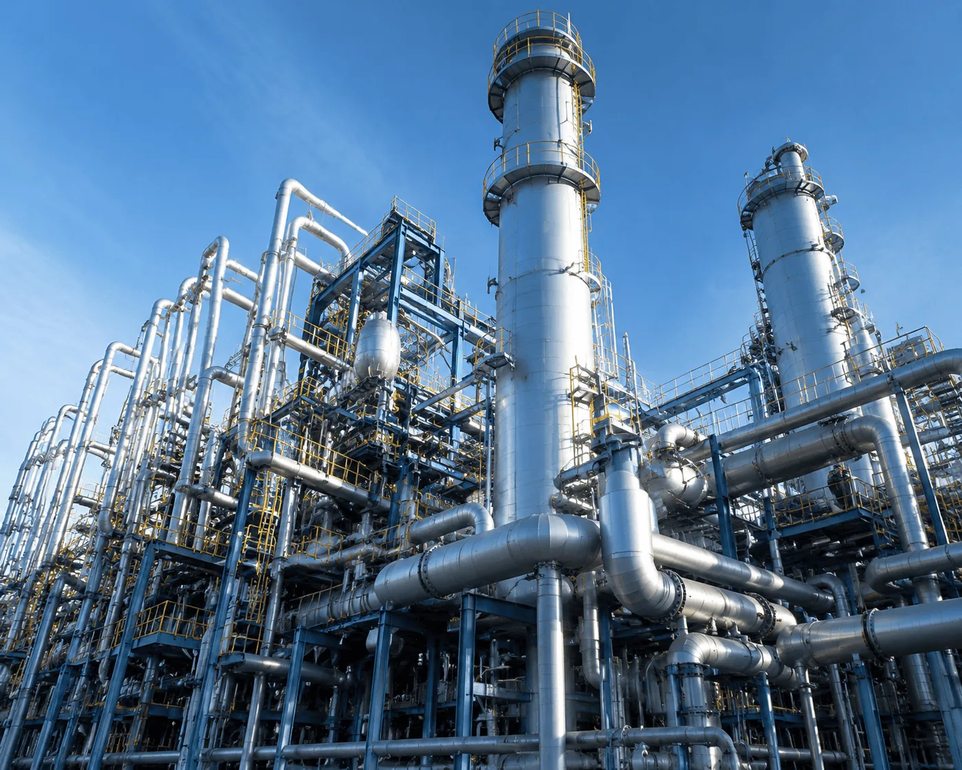 Industrial chemical plant — application industries for MOSINTER surfactants