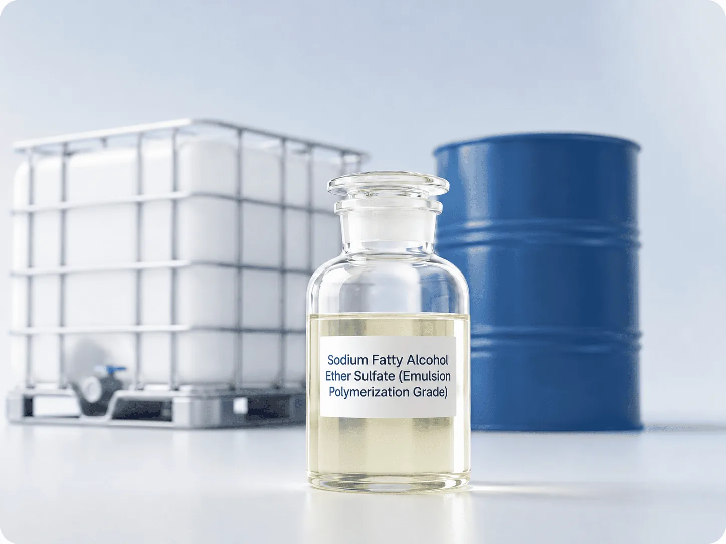 Sodium alcohol ether sulfate for emulsion polymerization
